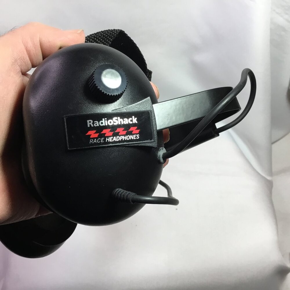 VTG Radioshack Black Race Scanner, Noise Reducing Tested & Working *Watch Video*